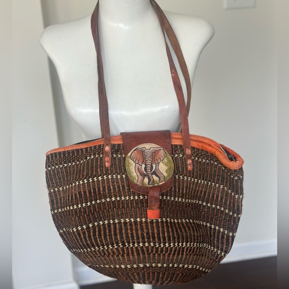 Handmade Handbags - Kiondo Handwoven African Sisal Tote Bag